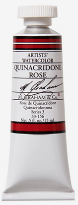Tube of Quinacridone Rose by M. Graham